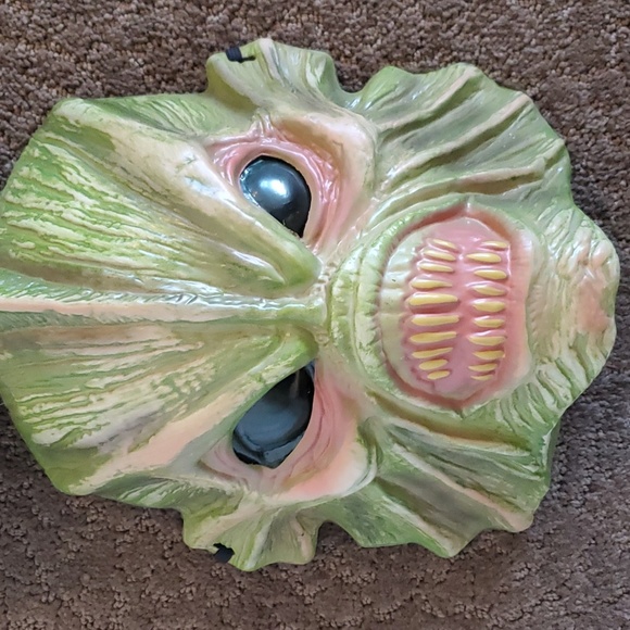Adult Mens Deep Waters Halloween Mask Creature Lagoon Swamp Monster Alien NWT - Picture 2 of 3